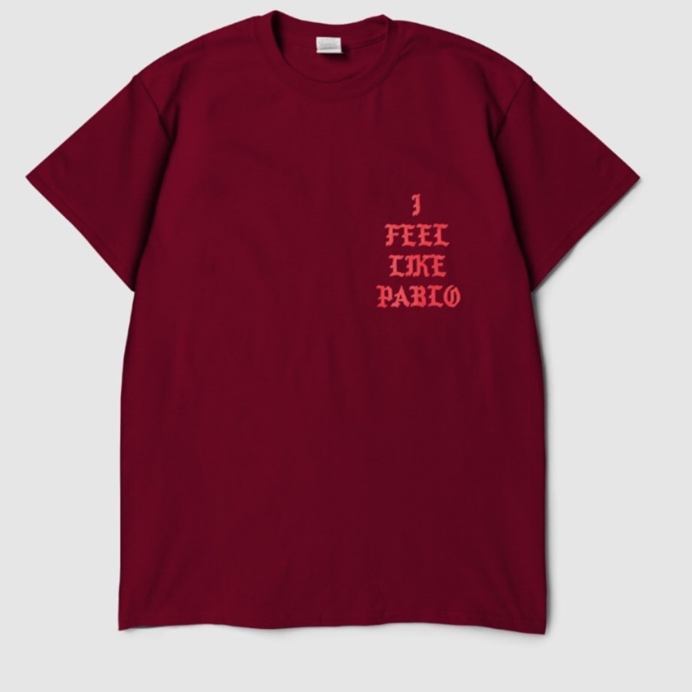 I Feel Like Pablo Kanye Yeezus T-shirt Small